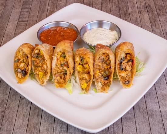 Order AZ Egg Rolls food online from The White Chocolate Grille store, Naperville on bringmethat.com