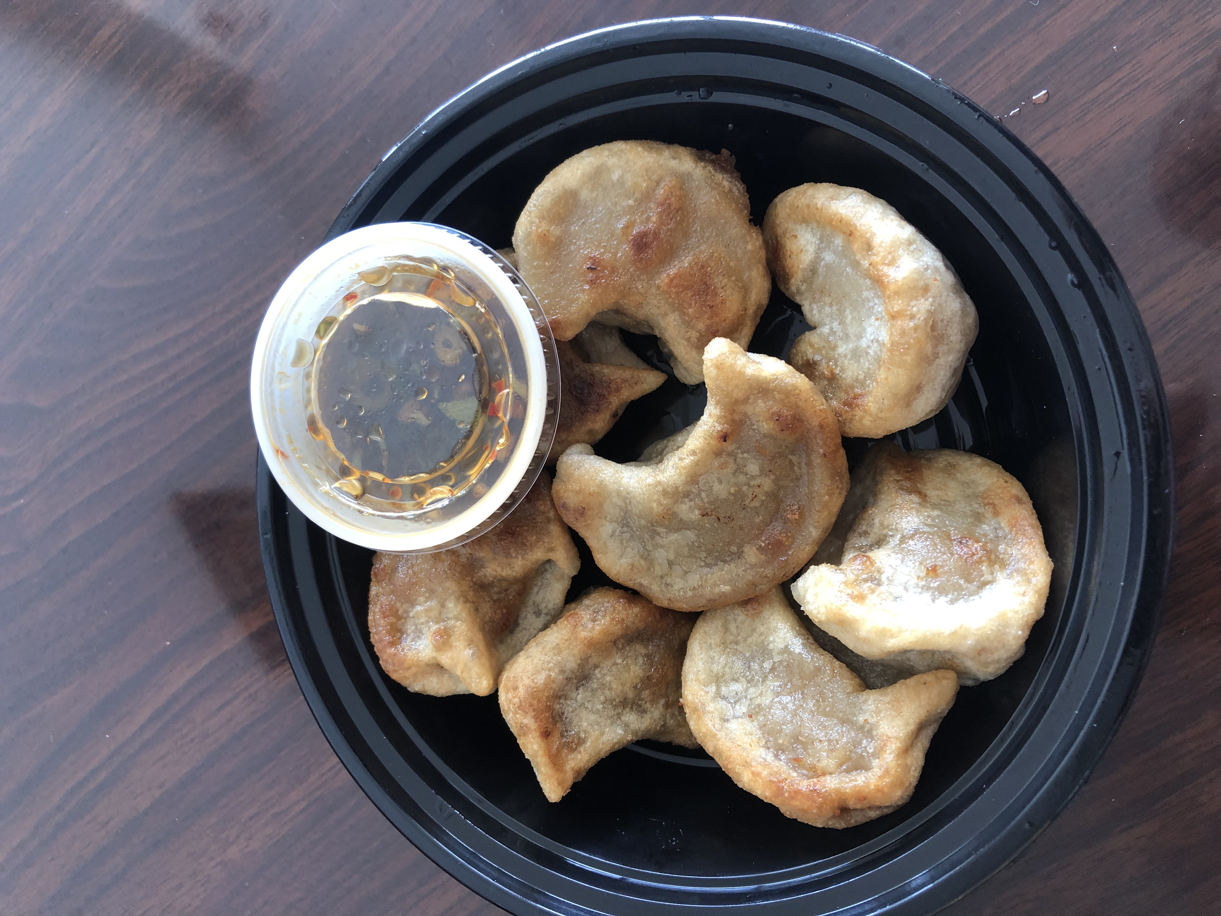Order 12a. Fried Dumplings  food online from Golden Wok store, Roanoke on bringmethat.com