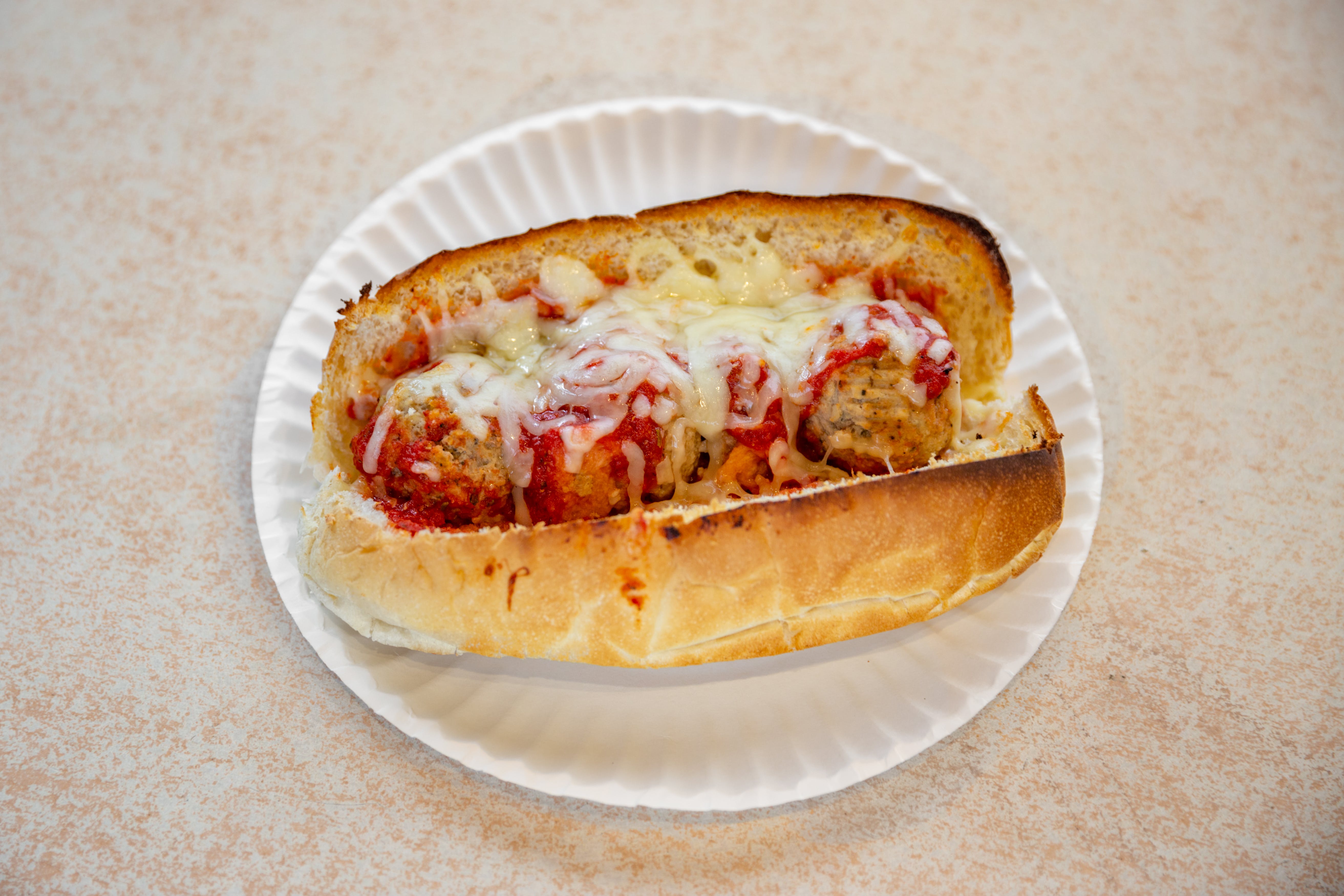 Order Meatball Grinder - Small food online from Rita Pizza store, Providence on bringmethat.com