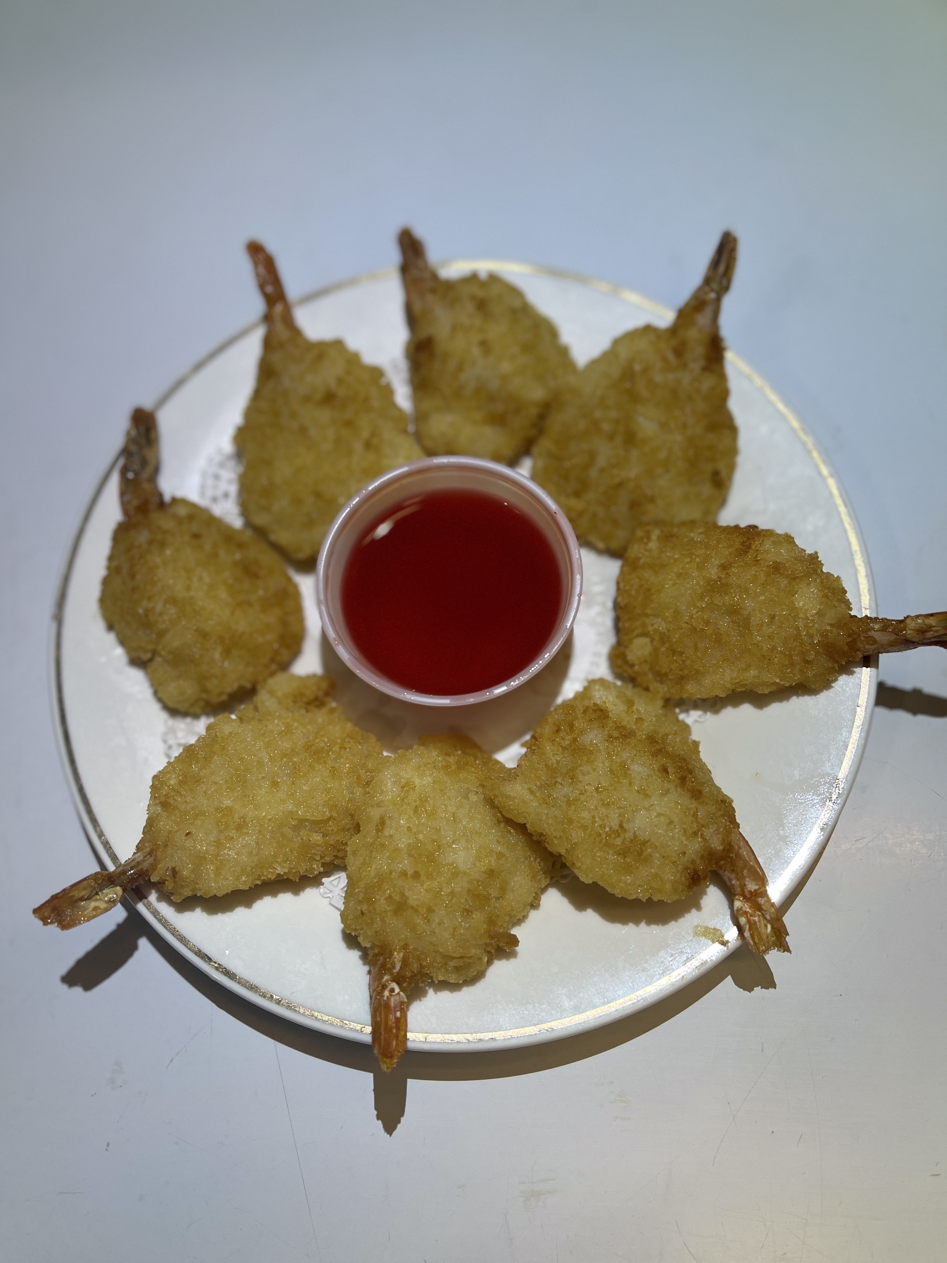 Order Fried Jumbo Shrimp (8) food online from Fortune Kitchen store, Aurora on bringmethat.com