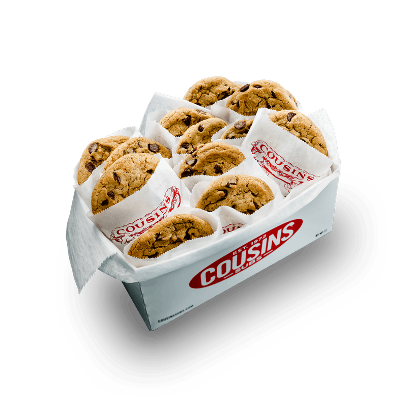 Order Dozen Cookies Box food online from Cousins Subs store, Franklin on bringmethat.com