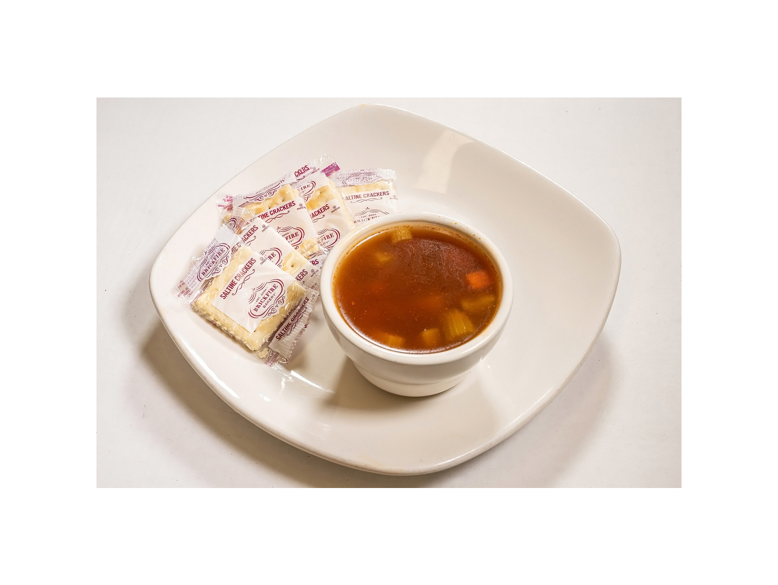 Order Homemade Minestrone - Cup food online from Red Devil Italian Restaurant & Pizzeria store, Phoenix on bringmethat.com