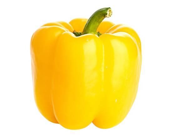 Order Organic Yellow Bell Pepper (1 bell pepper) food online from Albertsons store, Hillsboro on bringmethat.com