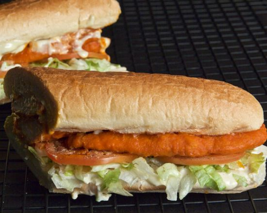 Order Chicken Finger Sub 6" food online from Jim's SteakOut store, Buffalo on bringmethat.com