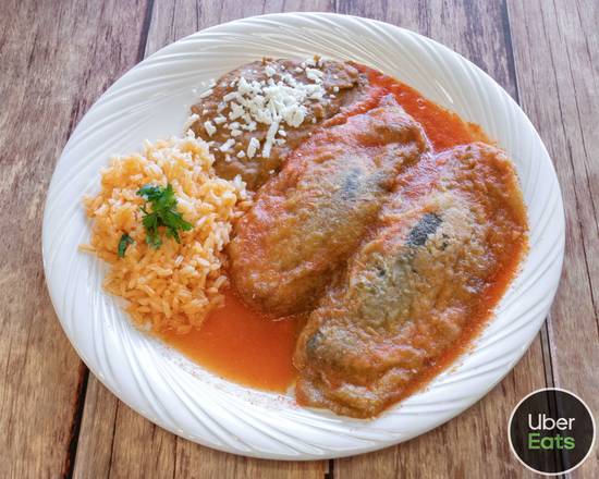 Order Chiles Rellenos food online from Paco's kitchen store, Azusa on bringmethat.com