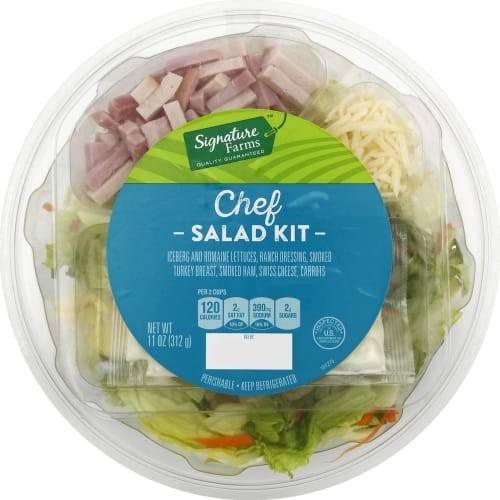 Order Signature Farms · Chef Salad Kit (11 oz) food online from Jewel-Osco store, Arlington Heights on bringmethat.com