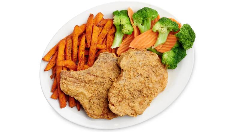 Order Fried Pork Chops food online from Boomerjack Grill store, Fairview on bringmethat.com