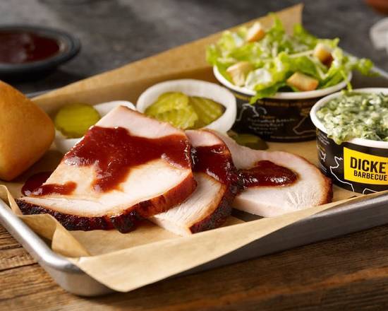 Order Turkey Breast Plate food online from Dickey'S Barbecue Pit store, Las Vegas on bringmethat.com