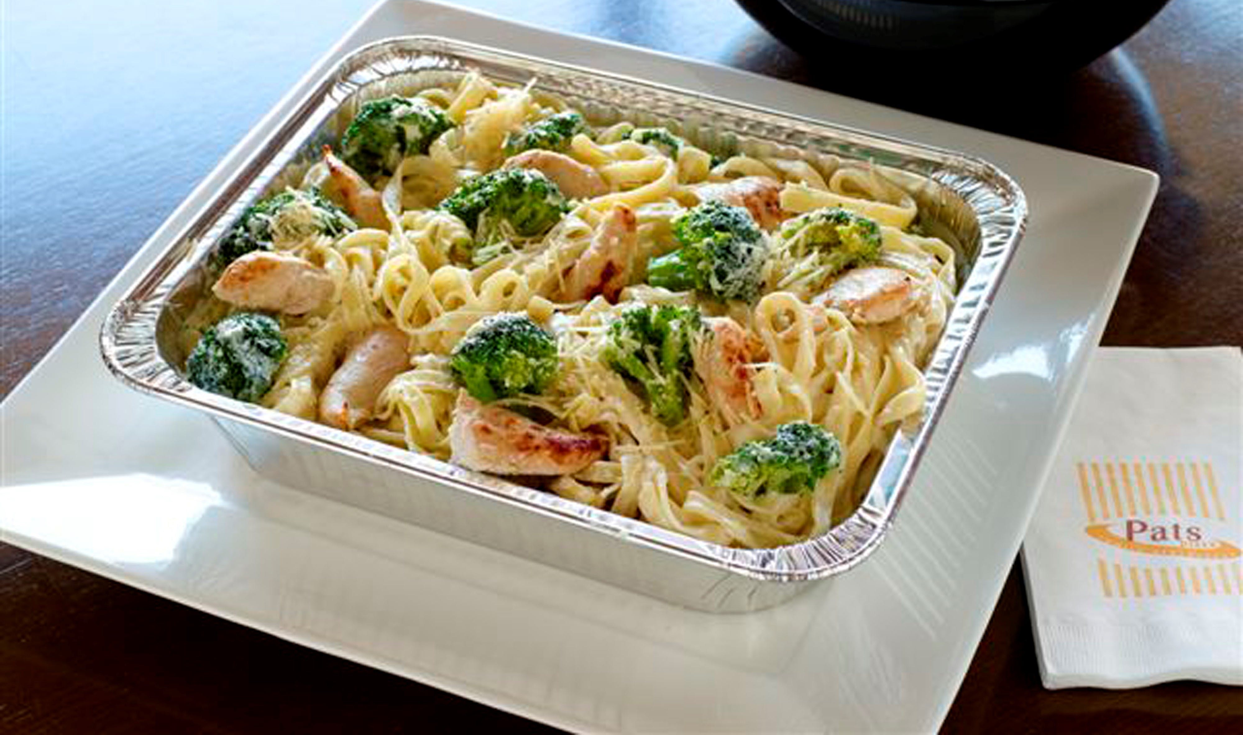 Order Fettuccine Alfredo Catering - Catering food online from Pats Pizzeria store, Lindenwold on bringmethat.com