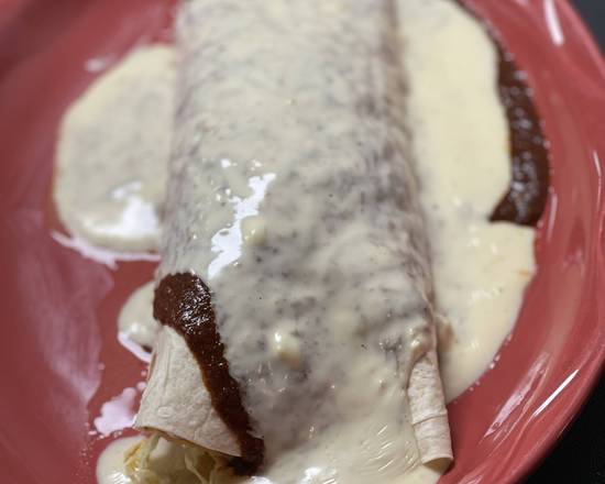 Order Burrito Del Rio food online from Baja California Cantina & Grill store, Hoover on bringmethat.com