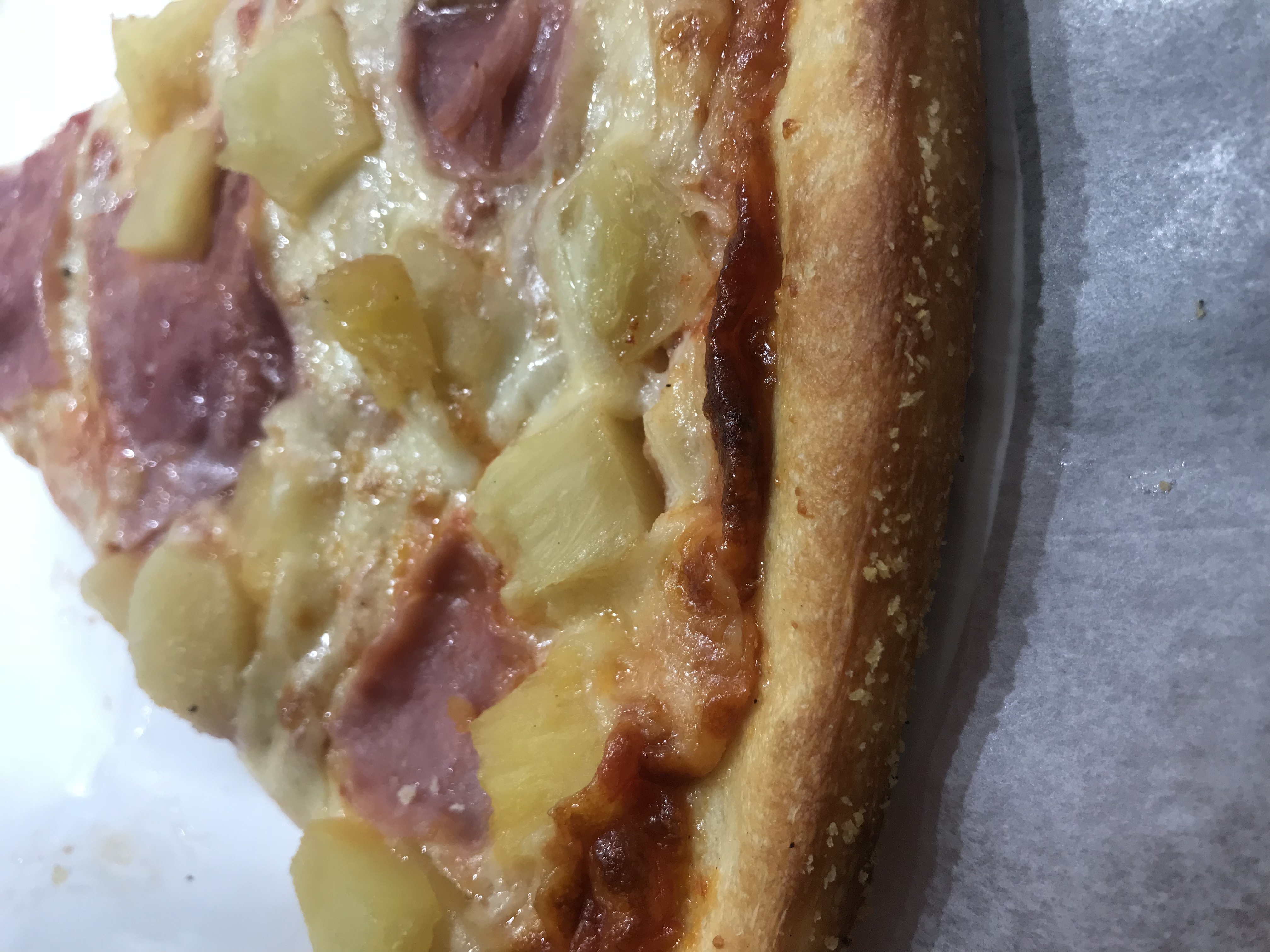 Order Hawaiian Pizza Slice food online from Little italy pizza (92nd) store, New York on bringmethat.com