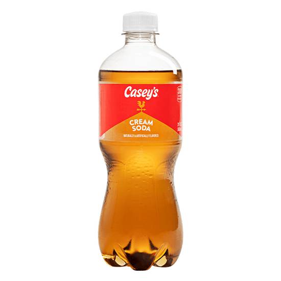 Order Casey's Cream Soda 20oz food online from Caseys Carry Out Pizza store, Papillion on bringmethat.com
