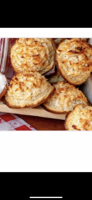 Order Homemade coconut macaroons food online from The Bagel Factory store, Pittsburgh on bringmethat.com