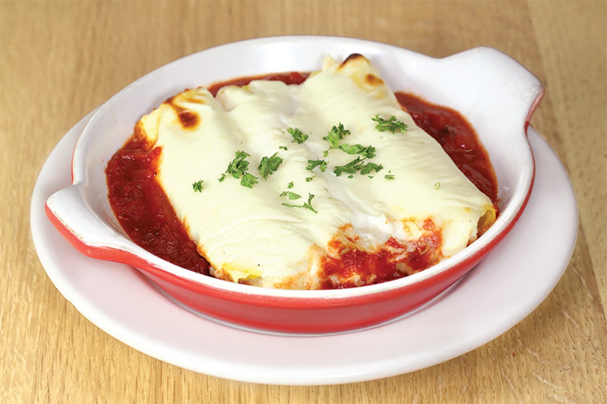 Order Manicotti food online from The Pasta House store, O'Fallon on bringmethat.com