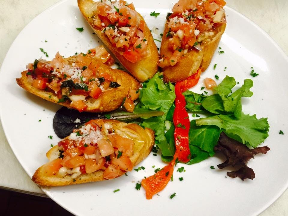 Order Bruschetta - Appetizer food online from Spatola Pizza store, New Hope on bringmethat.com