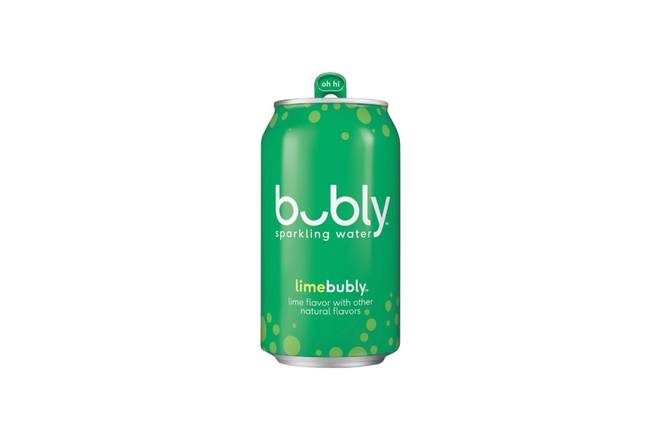 Order Bubly Lime Sparkling Water food online from Oath Pizza store, Boston on bringmethat.com