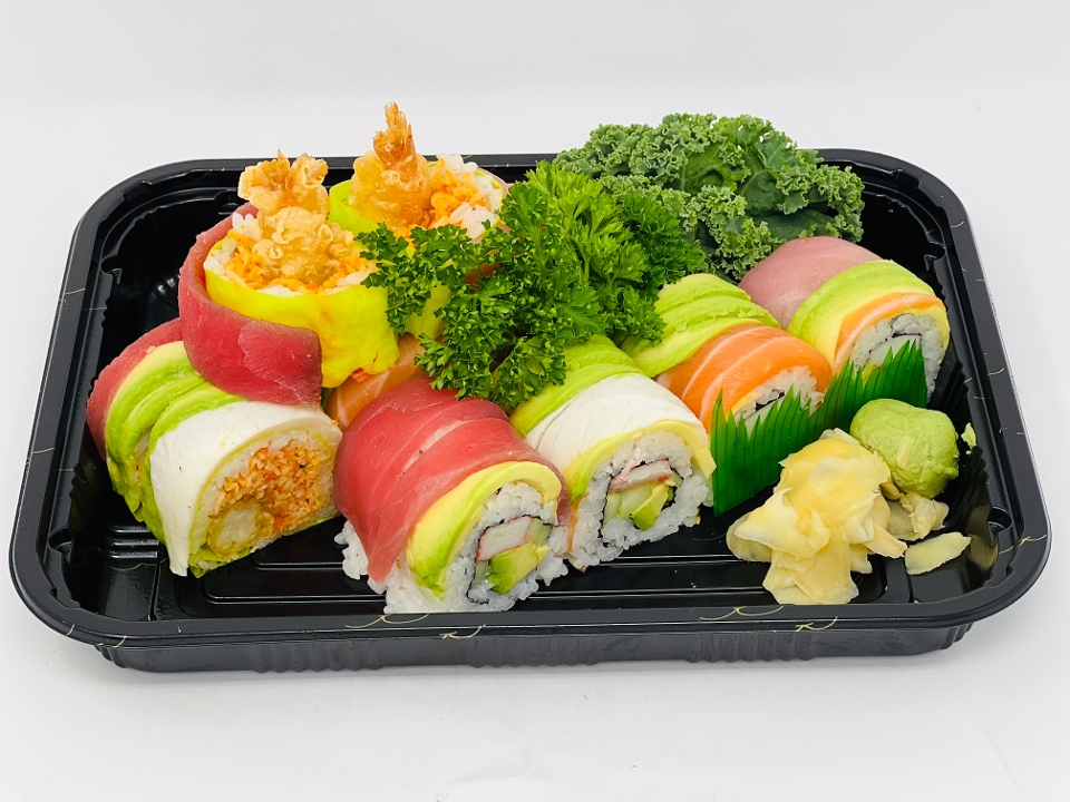 Order Double Signature Combo food online from Kanji Sushi Hibachi store, Goose Creek on bringmethat.com