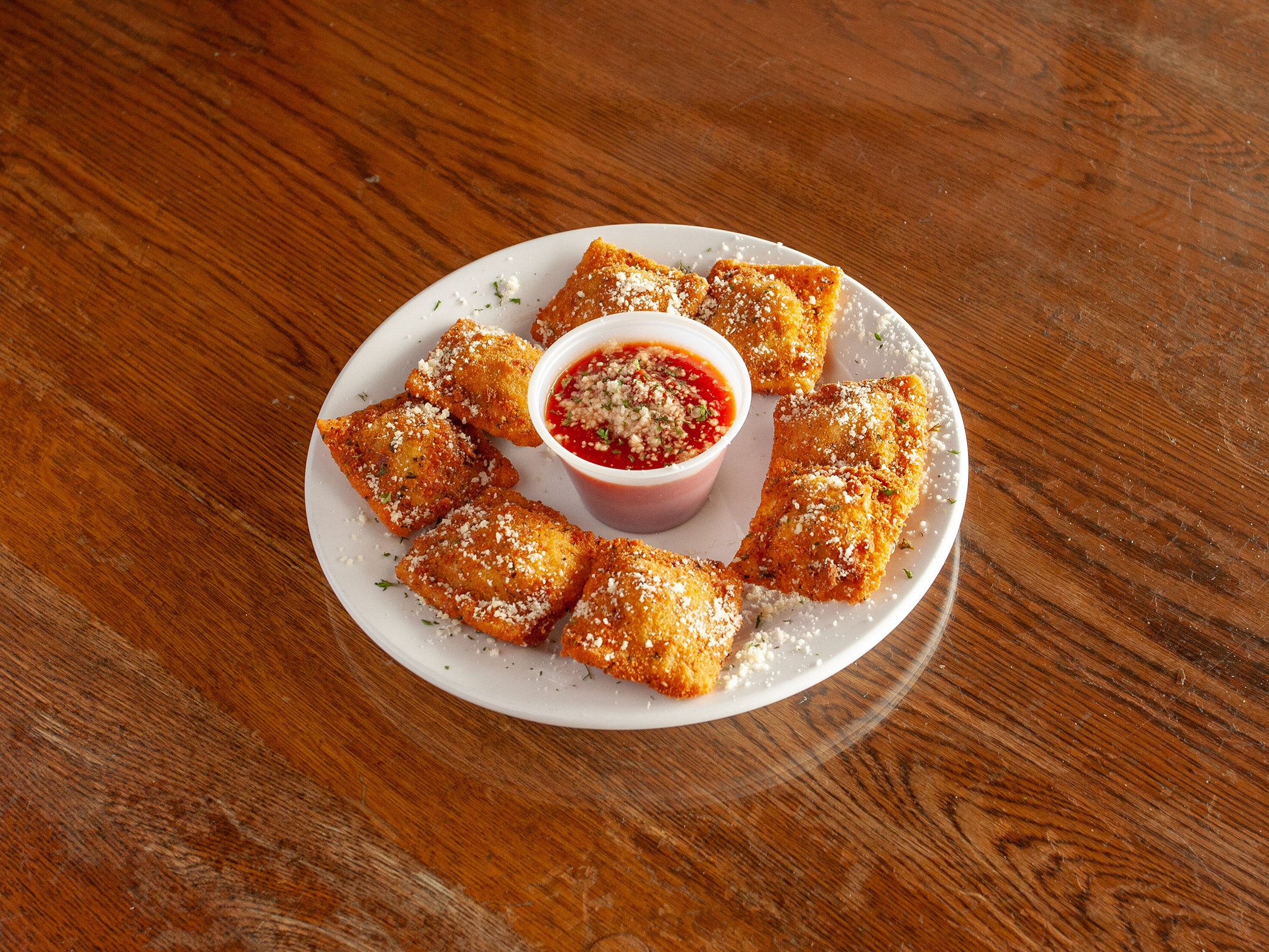 Order Toasted Ravioli food online from Rizzo's Bar and Grill store, Wentzville on bringmethat.com
