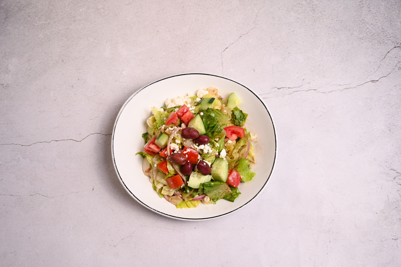 Order Greek Cleopatra Salad food online from Maria's Italian Kitchen store, Brentwood on bringmethat.com