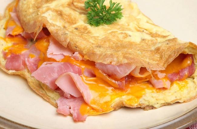 Order Meat & Cheese Omelette food online from Jack's Grill store, Ithaca on bringmethat.com