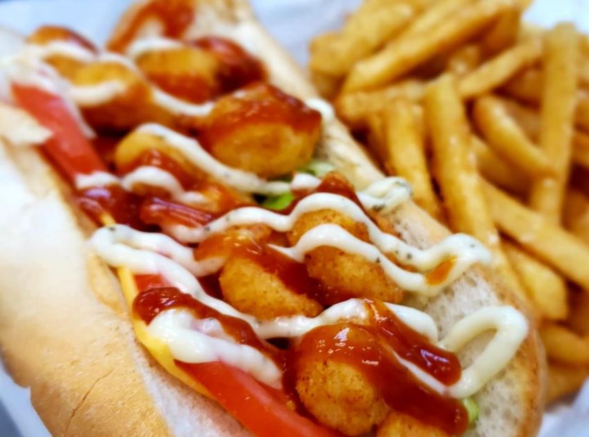 Order Shrimp Sandwich food online from Shrimps Fish And Chicken store, Hobart on bringmethat.com