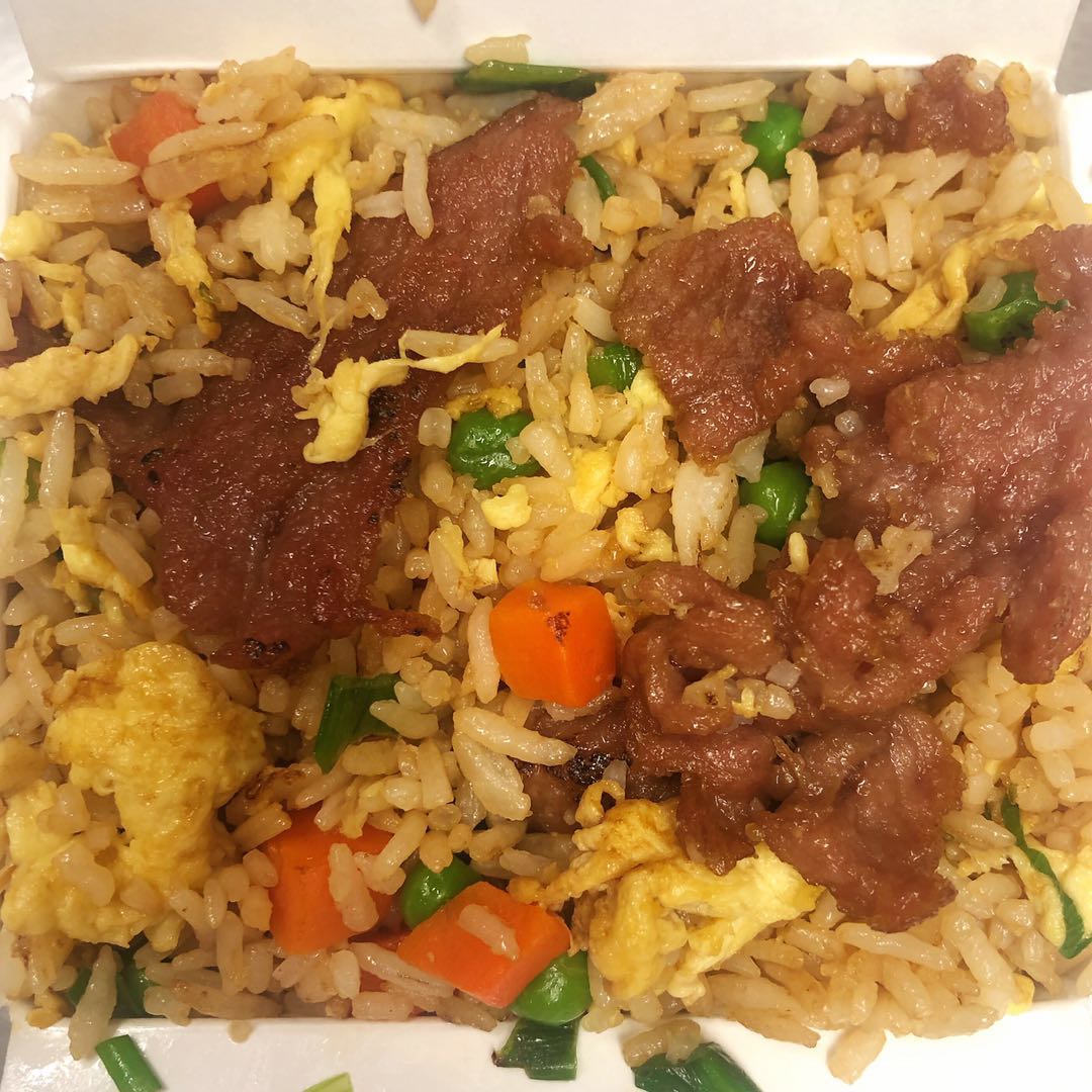Order Beef Fried Rice food online from China A Go Go store, Las Vegas on bringmethat.com