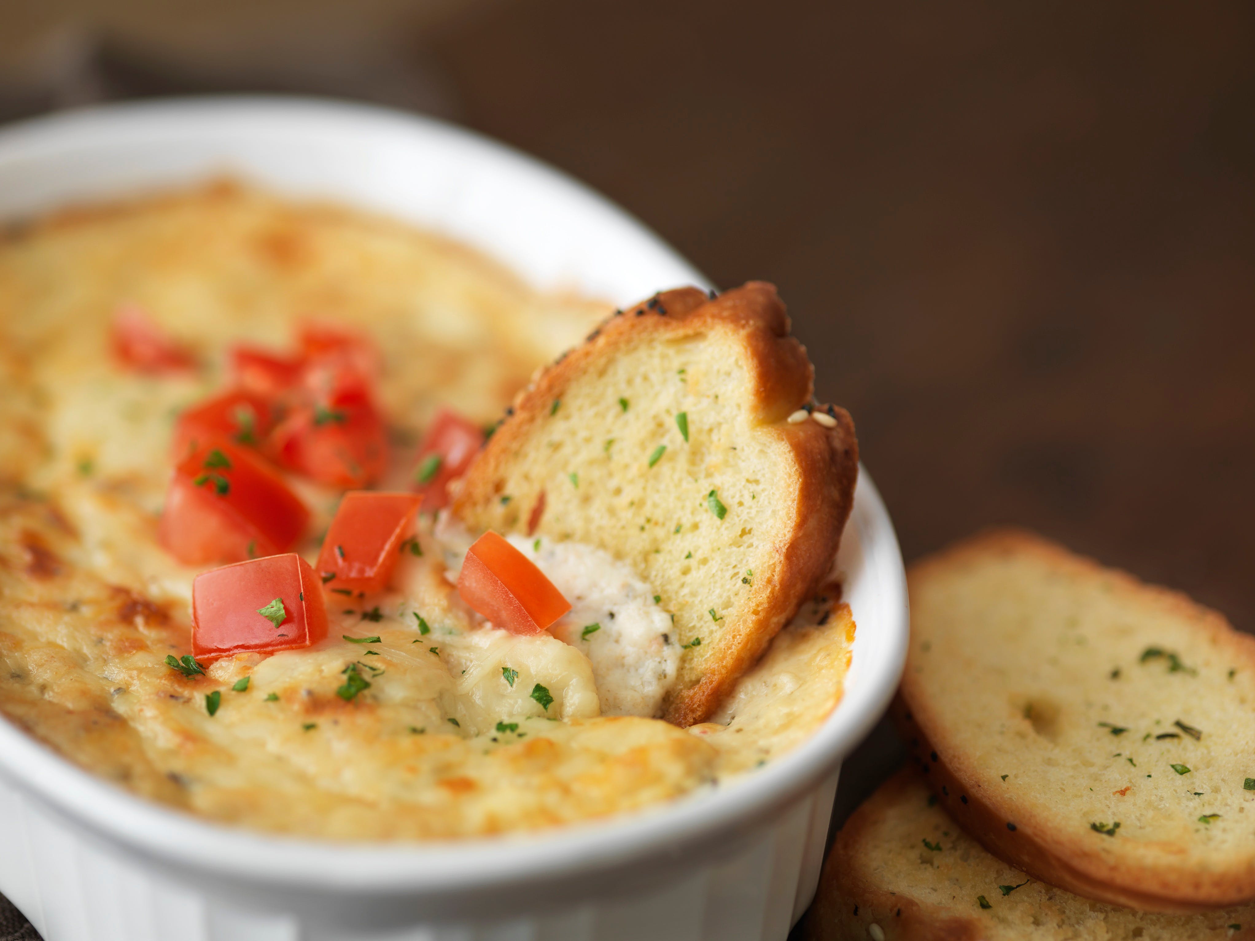 Order Shrimp & Crab Dip - Appetizer food online from UNO Pizzeria & Grill store, Oaks on bringmethat.com
