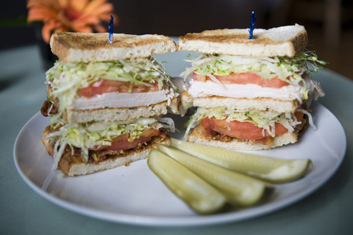Order Club Sandwich food online from Neli's catering restaurant store, Los Angeles on bringmethat.com