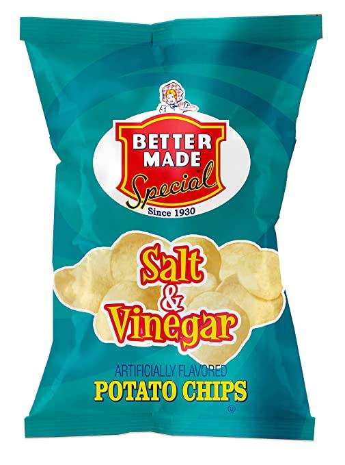 Order Better Made Special Salt & Vinegar Flavor Potato Chips food online from Exxon Food Mart store, Port Huron on bringmethat.com