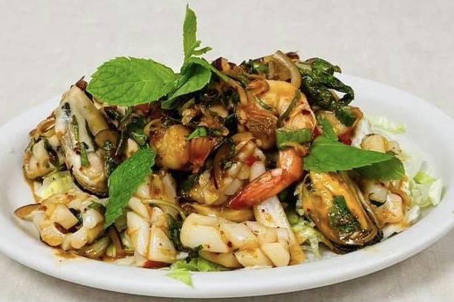 Order Pla Seafood food online from Thong's Authentic Thai Restaurant store, Green Bay on bringmethat.com