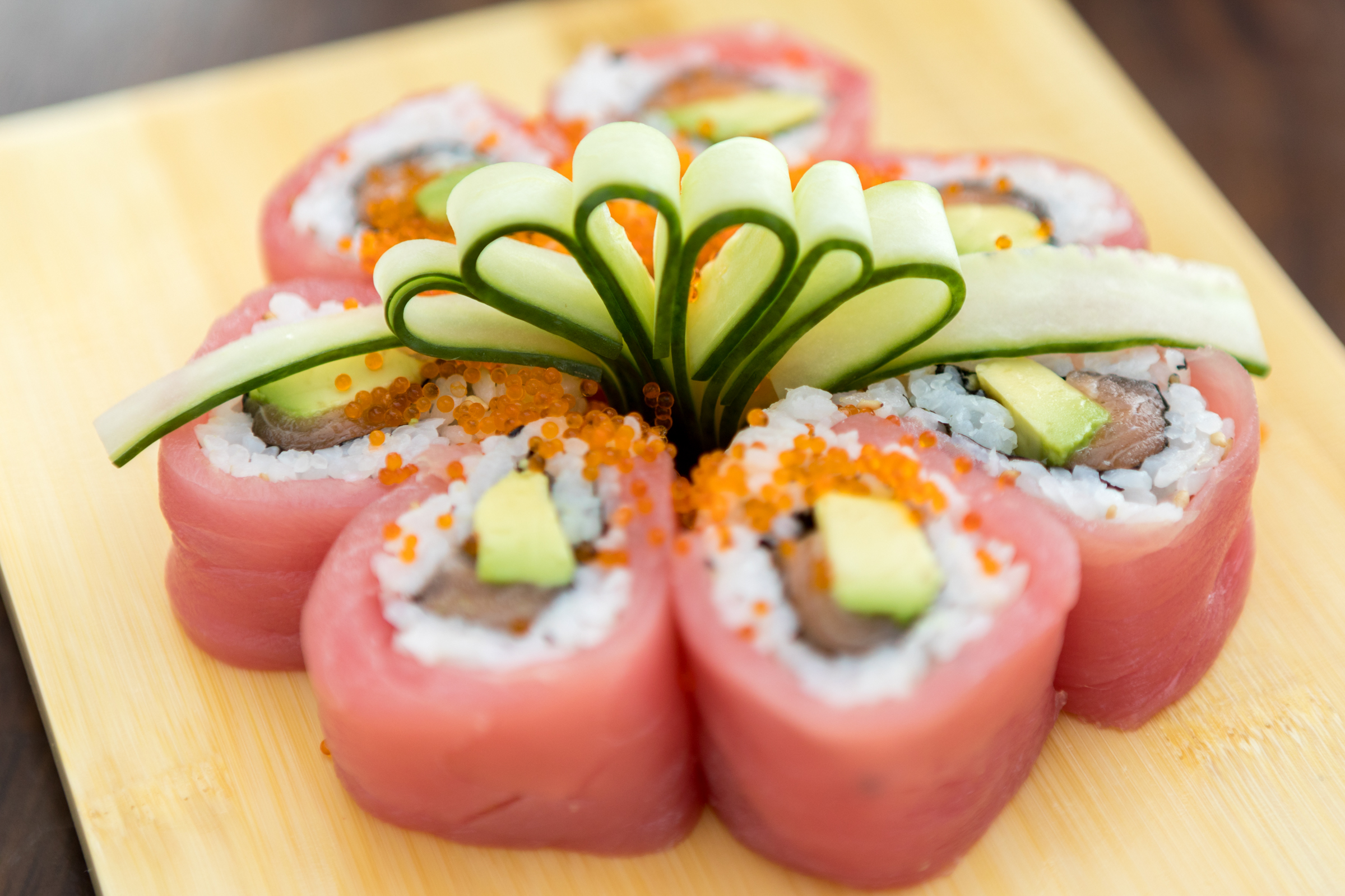 Order Cherry Blossom Roll food online from Yo Sushi store, Albany on bringmethat.com