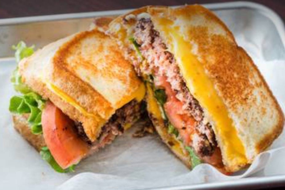 Order Grilled Cheese Burger food online from American Crepe Company store, Selden on bringmethat.com
