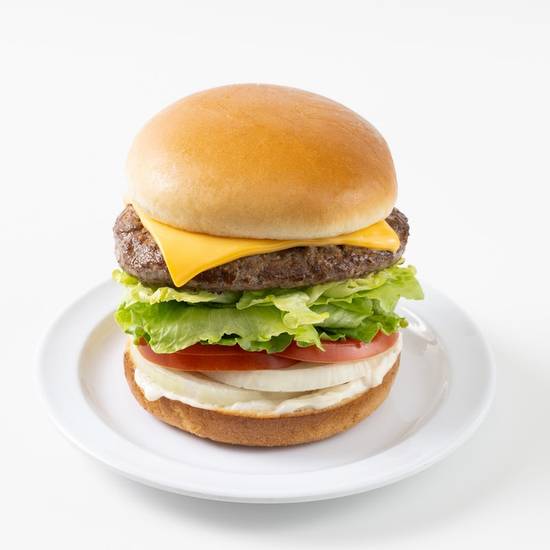 Order CHEESEBURGER food online from Nation Giant Hamburgers store, Alameda on bringmethat.com