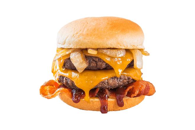 Order BBQ Bacon Cheddar Burger food online from Elevation Burger store, Hyattsville on bringmethat.com