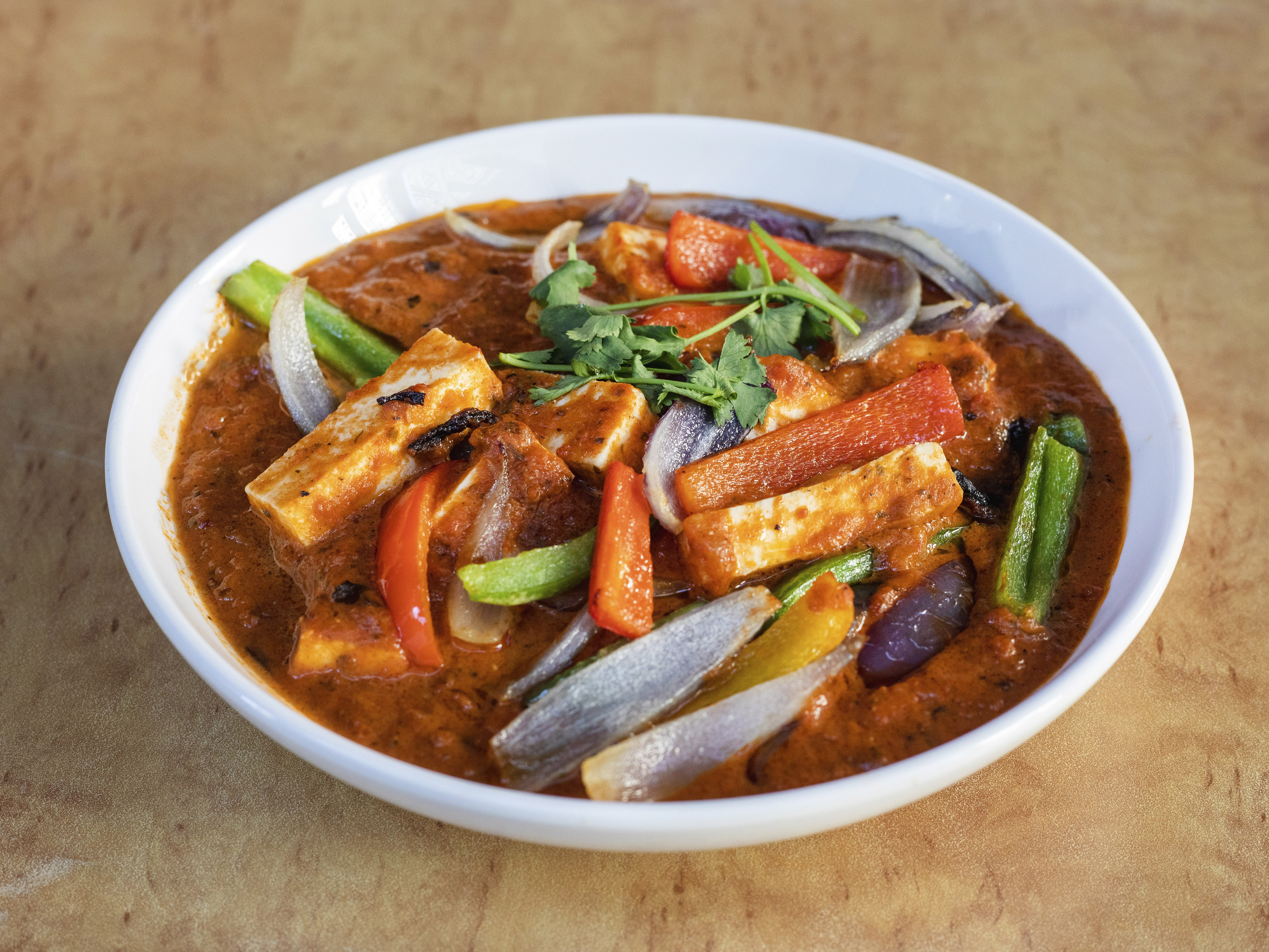 Order Kadhai Paneer food online from Amber India Restaurant store, San Francisco on bringmethat.com