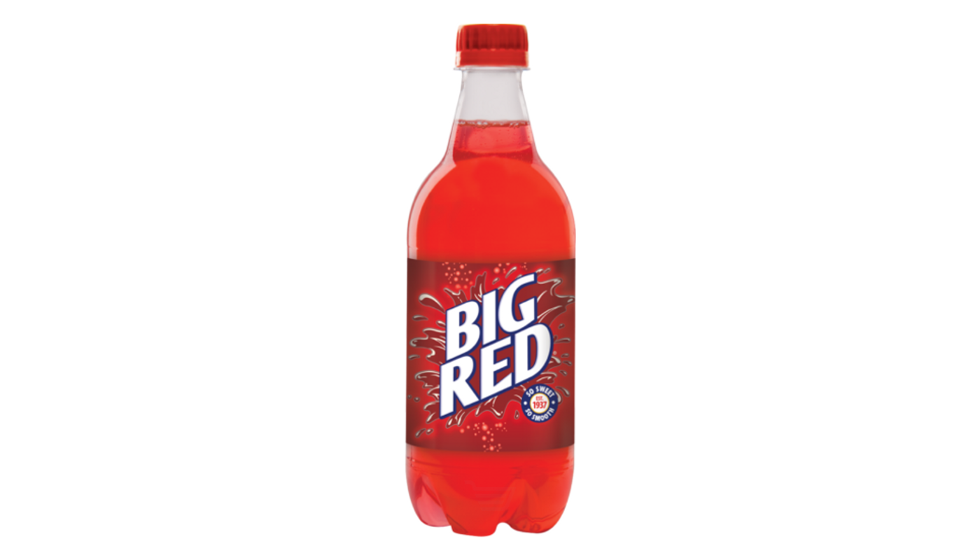 Order Big Red Soda 20 oz Bottle food online from Plaza Market store, Baldwin Park on bringmethat.com