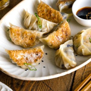 Order Japanese Style Gyoza food online from Sushi Little Tokyo Restaurant store, Cary on bringmethat.com