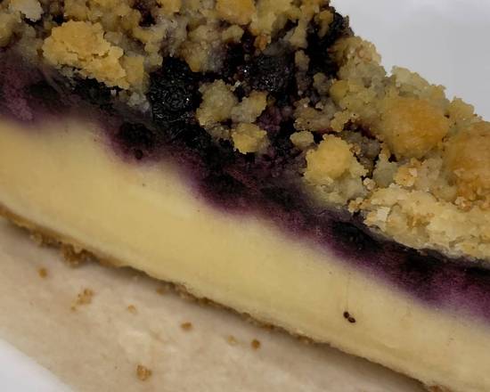 Order Blueberry Cheesecake food online from L'Artisan Cafe &amp; Bakery store, Providence on bringmethat.com