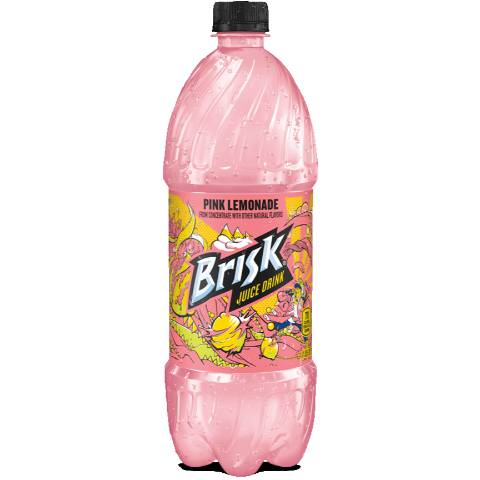 Order Brisk Pink Lemonade 1L food online from 7-Eleven store, Fallbrook on bringmethat.com