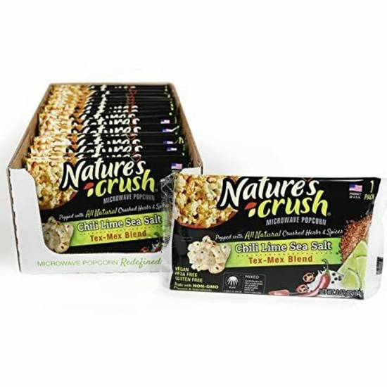 Order Nature's Crush Popcorn Tex-Mex Blend food online from IV Deli Mart store, Goleta on bringmethat.com