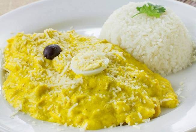 Order Aji De Gallina food online from Downtown Cafe store, Hesperia on bringmethat.com