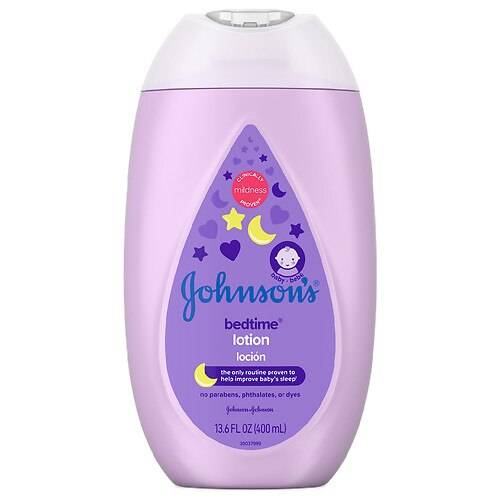 Order Johnson's Baby Bedtime Baby Lotion With NaturalCalm Essences - 13.6 fl oz food online from Walgreens store, SALEM on bringmethat.com