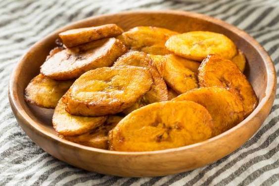 Order Fried Sweet Plantains (Maduros) food online from Santinis Deli & Grill store, Bridgeport on bringmethat.com