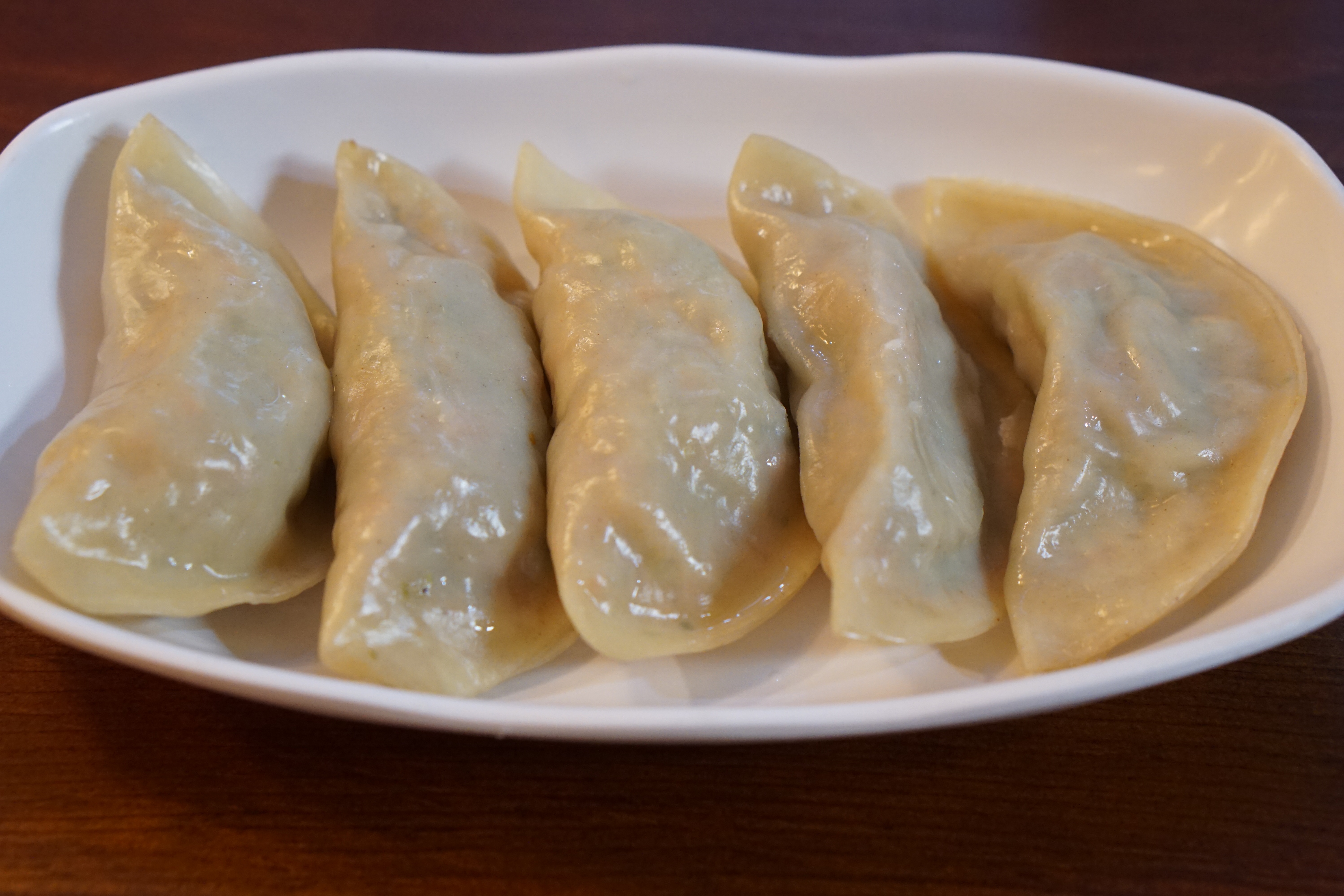 Order A2. Steamed Dumpling food online from Mg Tofu House store, Los Angeles on bringmethat.com