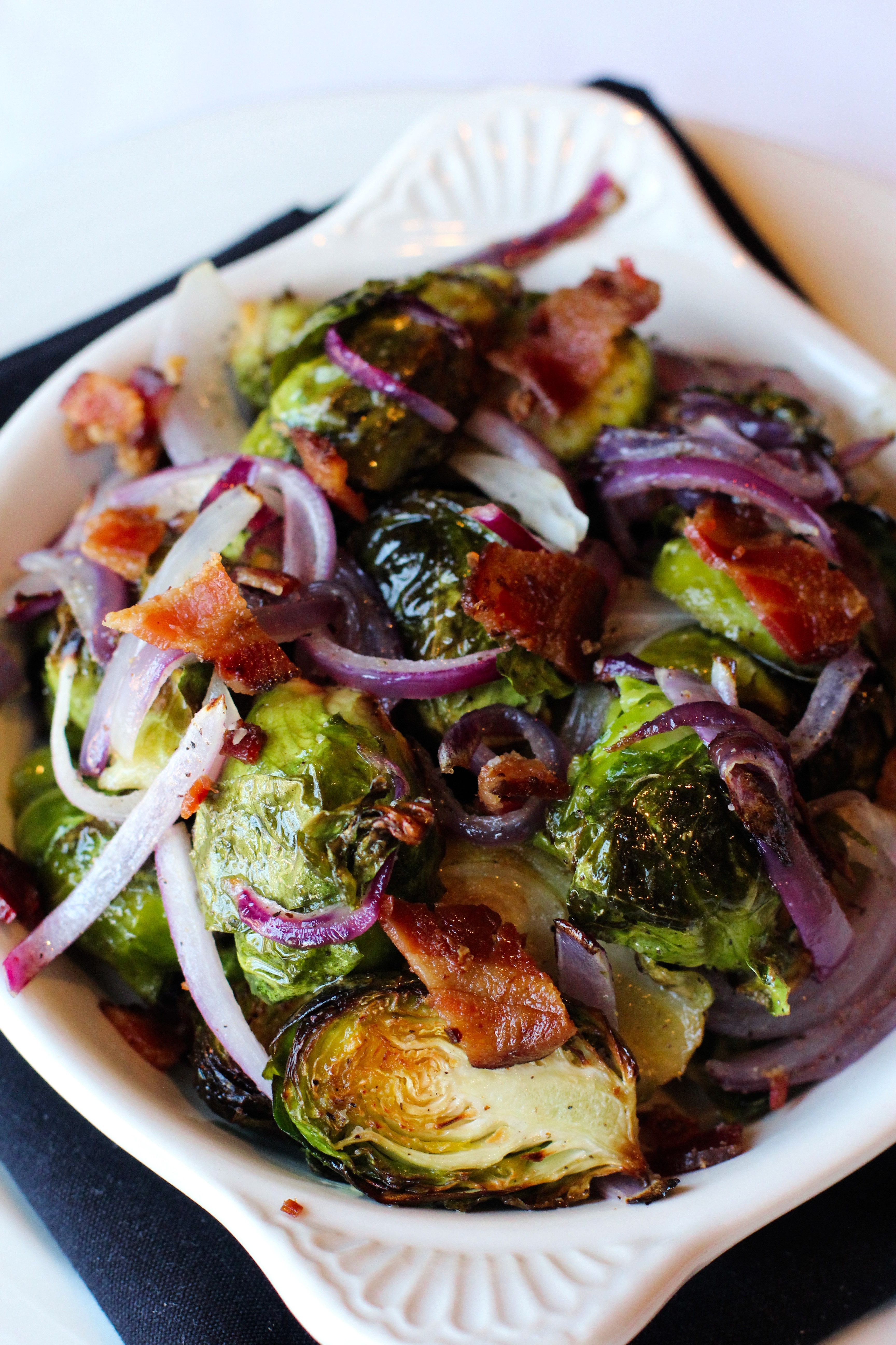 Order Blistered Bacon Brussels Sprouts food online from Kirby Prime Steakhouse store, The Woodlands on bringmethat.com