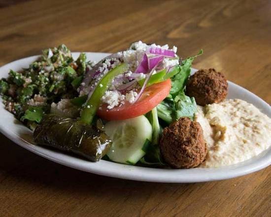 Order Sampler Plate food online from South End Pita store, Boston on bringmethat.com