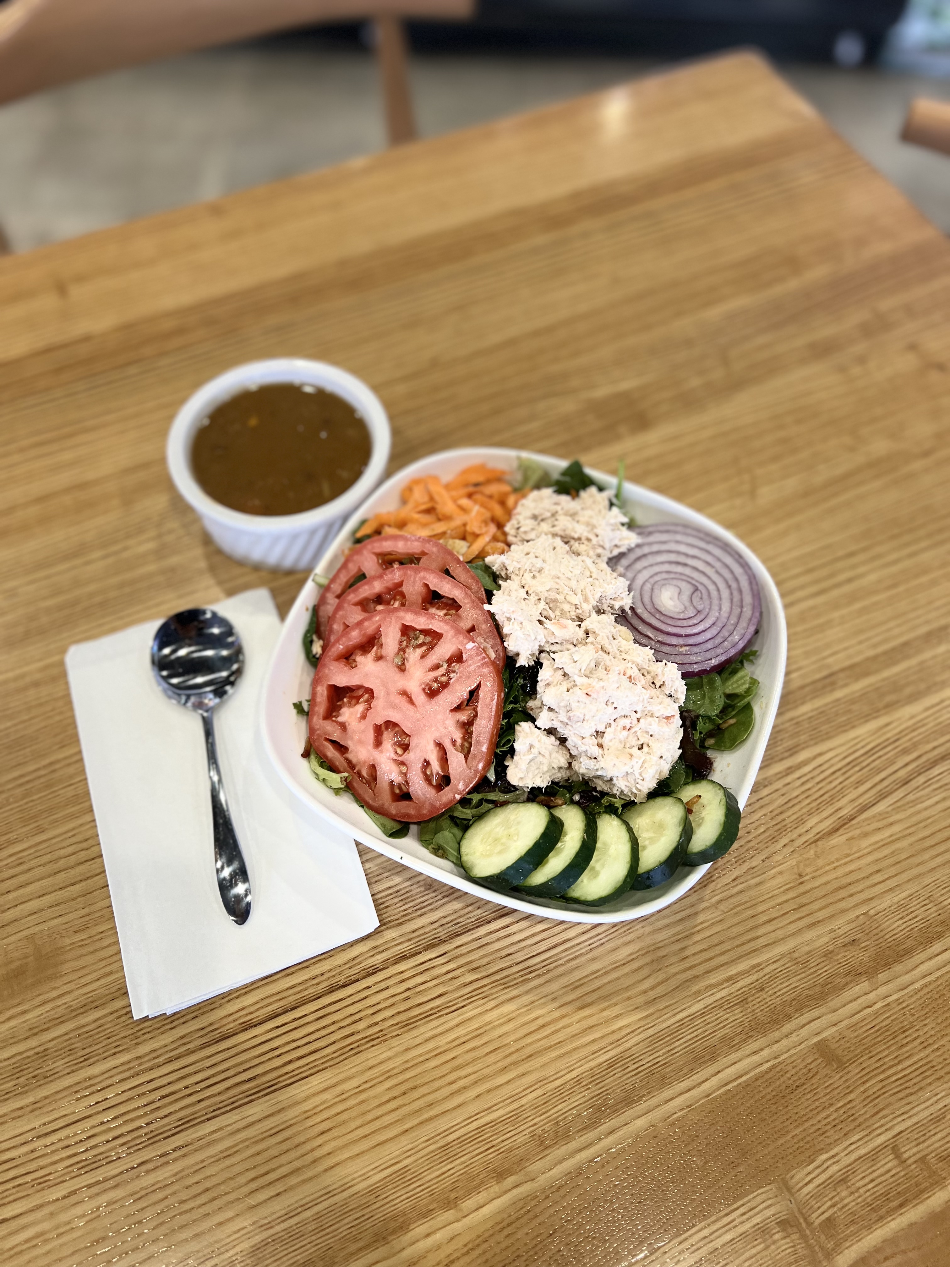 Order Albacore Tuna Salad food online from Apple A Day Cafe store, Miami Beach on bringmethat.com