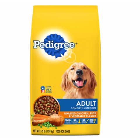 Order Pedigree Dog Food 3.5lb food online from Stripes store, Woodway on bringmethat.com