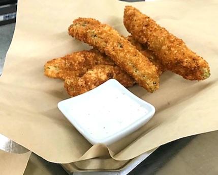 Order Fried Pickles food online from Highlander Public House store, Wichita Falls on bringmethat.com
