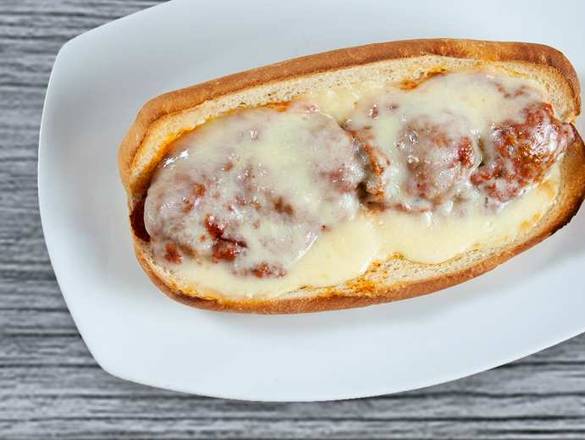 Order Meatball Parmigiana Sandwich food online from Seasons Pizza store, New Castle on bringmethat.com